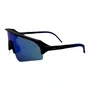 OCULOS ESPORTIVO HB EDGE S MATTE BLACK LENTE BLUE CHROME