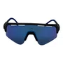 OCULOS ESPORTIVO HB EDGE S MATTE BLACK LENTE BLUE CHROME