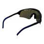 OCULOS ESPORTIVO HB EDGE S MATTE BLACK LENTE BLUE CHROME