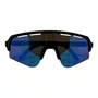 OCULOS ESPORTIVO HB EDGE S MATTE BLACK LENTE BLUE CHROME