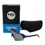 OCULOS ESPORTIVO HB EDGE S SILVER PURPLE LENTE SILVER