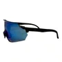 OCULOS ESPORTIVO HB FLARE MATTE BLACK LENTE BLUE CHROME