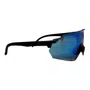 OCULOS ESPORTIVO HB FLARE MATTE BLACK LENTE BLUE CHROME