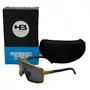 OCULOS ESPORTIVO HB GRINDER MATTE GRADIENT BLACK GOLD LENTE 