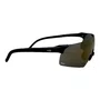OCULOS ESPORTIVO HB QUAD R 2.0 MATTE BLACK LENTE GOLD CHROME