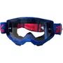 OCULOS GOGGLE 100% STRATA 2 AZUL/VERMELHO DOWNHILL/MOTOCROSS