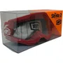 OCULOS GOGGLE 100% STRATA 2 VERMELHO DOWHILL/MOTOCROSS