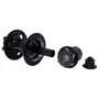 PAR CUBO BARULHENTO PRETO GTA 36F COLORIDO WHEELING/GRAU