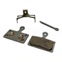 PASTILHA DE FREIO SHIMANO G04TI SLX XT TITANIO METALICA