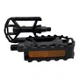 PEDAL MTB 1/2 ROSCA FINA PLASTICO PRETO