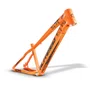 QUADRO ALFAMEQ FURIA LARANJA ARO 26 WHEELING/GRAU TAM 13