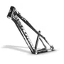 QUADRO ALFAMEQ FURIA PRETO ARO 26 WHEELING/GRAU TAM 13