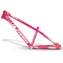 QUADRO ALFAMEQ FURIA ROSA CHICLETE ARO 26 WHEELING/GRAU 13