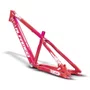 QUADRO ALFAMEQ FURIA ROSA CHICLETE ARO 26 WHEELING/GRAU 13