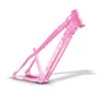 QUADRO ALFAMEQ FURIA ROSA NEON ARO 26 WHEELING/GRAU TAM 13