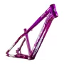 QUADRO ALFAMEQ FURIA ROXO CROMO ARO 26 WHEELING/GRAU TAM 13