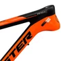 QUADRO ARO 29 CARBONO MTB LENISTER LARANJA/PRETO EIXO 9MM