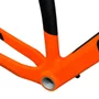 QUADRO ARO 29 CARBONO MTB LENISTER LARANJA/PRETO EIXO 9MM