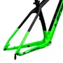 QUADRO ARO 29 CARBONO MTB LENISTER VERDE/PRETO EIXO 9MM