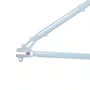 QUADRO HUPI NAJA 2025 GANCHEIRA HORIZONTAL WHEELING/GRAU CIN