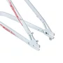 QUADRO HUPI NAJA 2026 BRANCO/VERMELHO GANCHEIRA HORIZONTAL