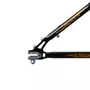 QUADRO HUPI NAJA 2026 PRETO/DOURADO GANCHEIRA HORIZONTAL