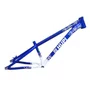 QUADRO HUPI STRIP AZUL/BRANCO GANCHEIRA HORIZONTAL WHEELING