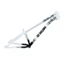 QUADRO HUPI STRIP BRANCO/PRETO GANCHEIRA HORIZONTAL WHEELING
