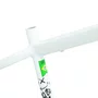 QUADRO HUPI STRIP BRANCO/PRETO GANCHEIRA HORIZONTAL WHEELING