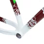 QUADRO HUPI STRIP CEREJA GANCHEIRA HORIZONTAL WHEELING