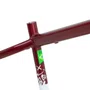 QUADRO HUPI STRIP CEREJA GANCHEIRA HORIZONTAL WHEELING