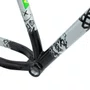 QUADRO HUPI STRIP PRATA/PRETO GANCHEIRA HORIZONTAL WHEELING