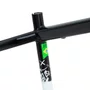 QUADRO HUPI STRIP PRETO/BRANCO GANCHEIRA HORIZONTAL WHEELING