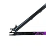 QUADRO HUPI STRIP PRETO/ROXO GANCHEIRA HORIZONTAL WHEELING