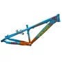 QUADRO VIKINGX TUFF X-25 ARO 26 AZUL/LARANJA WHEELING/GRAU