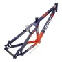 QUADRO VIKINGX ARO 26 DIRT TUFF X-25 ALUMINIO ROXO/LARANJA