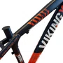QUADRO VIKINGX ARO 26 DIRT TUFF X-25 ALUMINIO ROXO/LARANJA