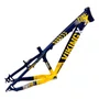 QUADRO VIKINGX TUFF X-25 ARO 26 ALUMINIO AZUL ESCURO/AMARELO