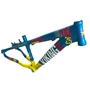 QUADRO VIKINGX TUFF X-25 ARO 26 AZUL/AMARELO WHEELING/GRAU
