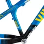 QUADRO VIKINGX TUFF X-25 ARO 26 AZUL/PRETO WHEELING/GRAU