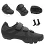 SAPATILHA MTB GIRO RANGER PRETA 3 VELCROS PARA AJUSTE
