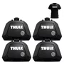 SUPORTE DE BARRAS THULE EVO RAISED RAIL 7104